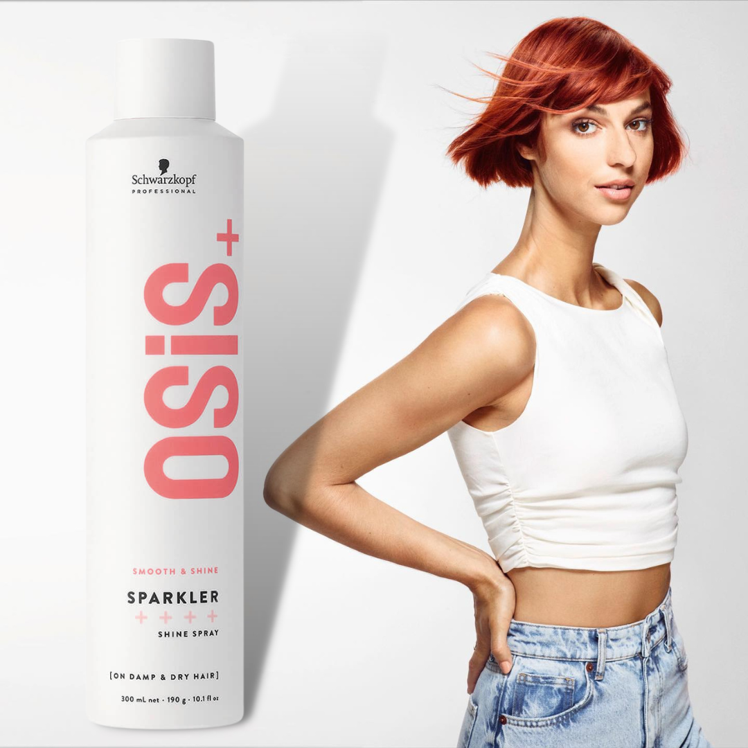 Zachwycający Blask Włosów dzięki Schwarzkopf Professional OSiS+ Spray Do Włosów Nabłyszczający