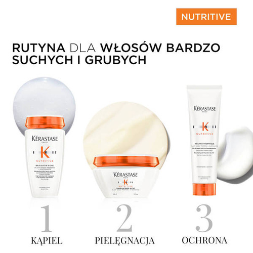 Kérastase Nutritive Masquintense Riche Wzbogacona maska do włosów normalnych i grubych 200ml