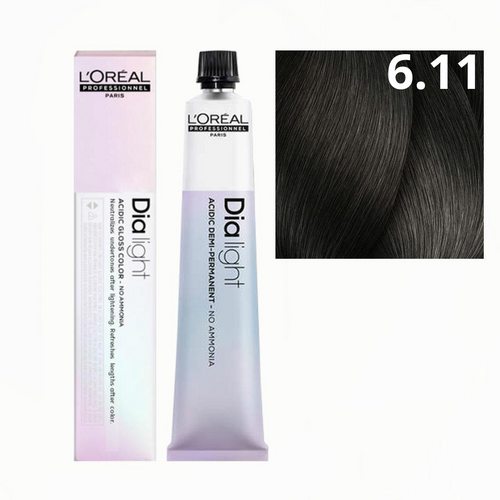 L'oreal Dia Light Farba Do Włosów Półtrwała Dark Deep Ash Blond 6.11 50ml