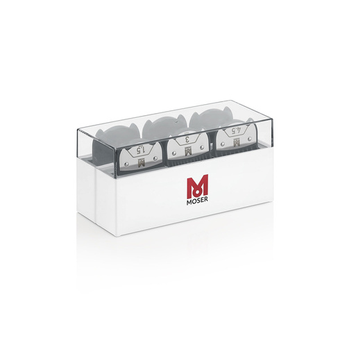  Moser Chrom2style- Zestaw Nasadek Magnetycznych 1.5, 3, 4.5, 6, 9, 12 mm 6 sztuk