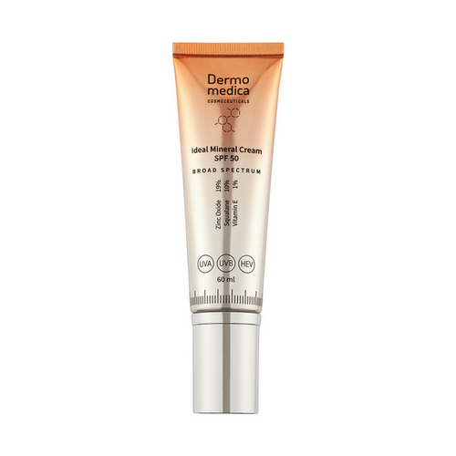 Dermomedica Ideal Mineral Cream SPF 50- Mineralny krem do twarzy SPF 50 60ml