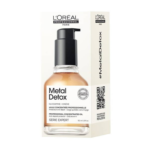 L'oreal Professionnel  Metal Detox Olejek do wszystkich rodzajów włosów 50ml