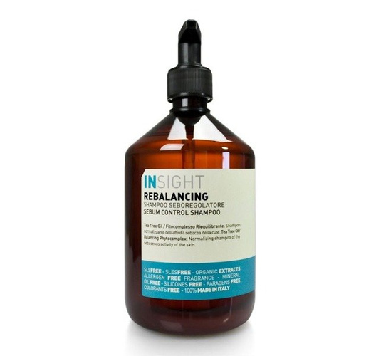 Insight Rebalancing Szampon Do Przetłuszczającej Się Skóry Głowy i Włosów 400ml