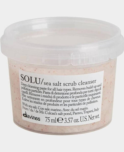 Davines Solu Sea Salt Scrub Cleanser Peeling do Skóry Głowy 75ml