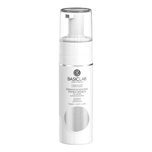 BasicLab- Dermatologiczna Pianka Myjąca do Skóry Ultrawrażliwej 150 ml
