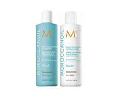 Zestaw Moroccanoil Scalp Balancing szampon 250ml + odżywka 250ml