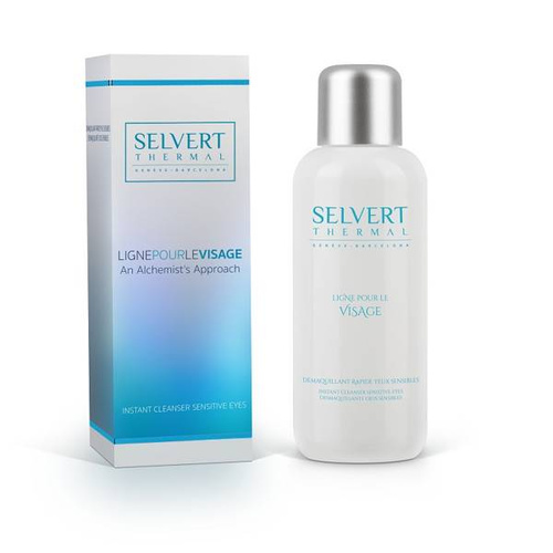 Selvert Thermal Zmywacz Makjażu Wrażliwych Oczu Instant Cleanser 200ml