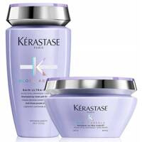 KÉRASTASE Blond Absolu zestaw do włosów rozjaśnionych szampon 250ml + maska 200ml