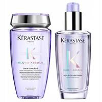 Kérastase Blond Absolu Zestaw do włosów blond szampon 250ml + olejek 100ml