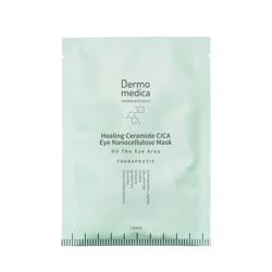 Dermomedica Healing Ceramide CICA Eye Nanocellulose Mask- Nanocelulozowa Terapeutyczna Maska na Okolice Oczu 1szt.