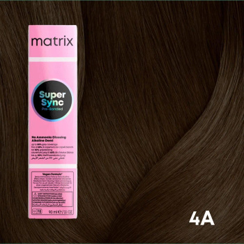 Matrix Super Sync Socolor Farba Do Włosów 4A 90ml
