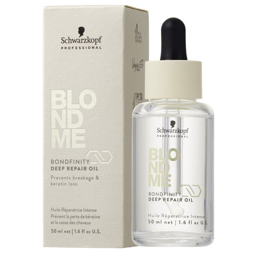 Schwarzkopf BlondMe Bond Repair- Olejek Głęboko Regenerujący Włosy 50ml