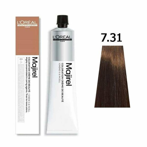 L'oreal Majirel Farba Do Włosów Permanentna 7.31 Blond Złocisto-Popielaty 50ml