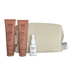 Dermomedica Zestaw NeuroLift Holiday Collection- Zestaw Krem z Neuropeptydami 60ml + Peptydowy Krem z Wysoką Ochroną Mineralną 60ml + Serum Przeciwzmarszczkowe z Argireliną 15ml