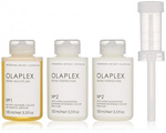 Olaplex Mały Traveling Stylist Kit, No.1 100ml + 2xNo.2 100ml, Zestaw do Regeneracji Włosów 3x 100ml