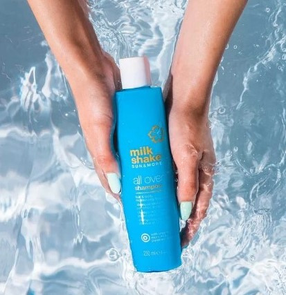 Milk Shake Sun & More All Over Shampoo Szampon Nawilżający Do Włosów i Ciała 250ml