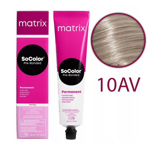 Matrix Socolor Pre-Bonded Farba Do Włosów 10AV 90ml