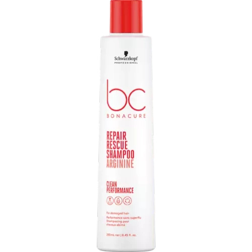 Schwarzkopf Bc Repair Rescue Szampon Regenerujący Do Włosów Zniszczonych 250ml