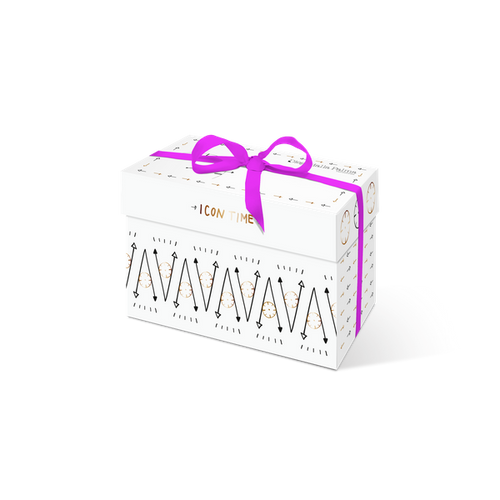 DIEGO DALLA PALMA ZESTAW DO PIELĘGNACJI TWARZY ICON TIME – Krem do twarzy 50ml + scrub do twarzy 75ml + Kosmetyczka GRATIS! Data ważności do: 03.2026