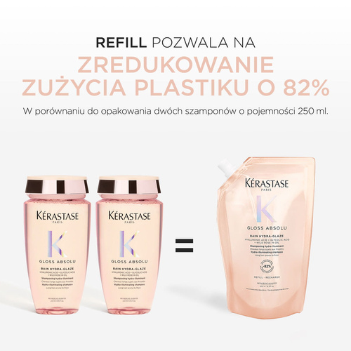 Kérastase Gloss Absolu- Kąpiel do Włosów Długich z Tendencją do Puszenia Opakowanie Uzupełniające 500ml