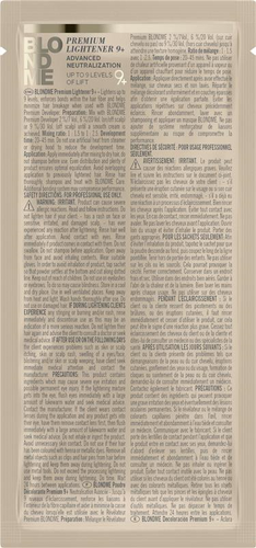 Rozjaśniacz Schwarzkopf BlondMe Premium Lift 9+  Saszetka 30g