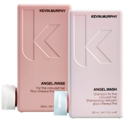 Kevin Murphy – Kompletny Zestaw do Włosów Cienkich i Farbowanych: Angel.Wash 250ml i Angel.Rinse 250ml