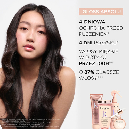 Kérastase Gloss Absolu Bain Hydra- Glaze Kąpiel do Włosów Długich z Tendencją do Puszenia 500ml