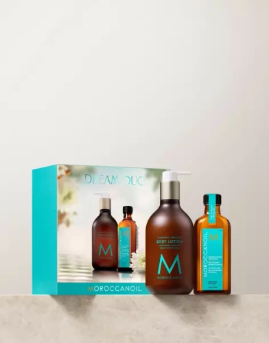 Moroccanoil Wymarzony Duet Nawilżający Balsam do ciała + Kuracja Olejek Arganowy