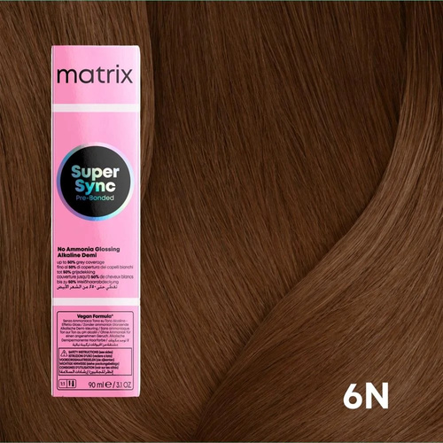 Matrix Super Sync Socolor Farba Do Włosów 6N 90ml