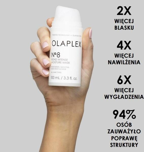 Olaplex No.8 Bond Intense Moisture Mask Głęboko Nawilżająca Maska do Włosów 100ml 