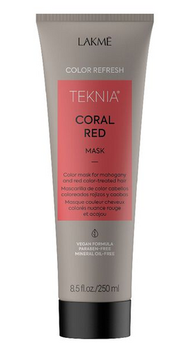 Lakme New Teknia Coral Red Maska Do Włosów Farbowanych W Odcieniach Czerwieni 250ml
