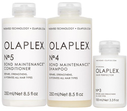 Zestaw Olaplex No.3 100ml, Olaplex No.4 Shampoo 250ml, Olaplex No.5 Conditioner 250ml