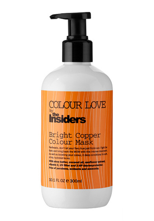 The Insiders COLOUR LOVE | Maska Do Włosów Farbowanych Rudości 300ml