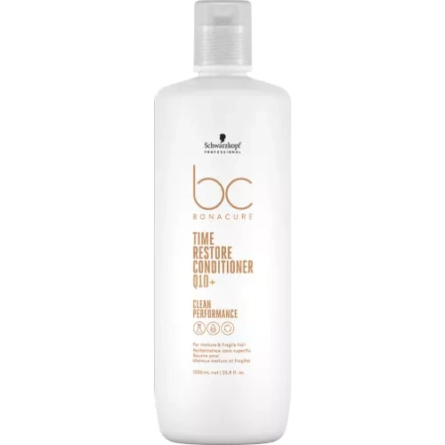 Schwarzkopf Bc Time Restore Wzmacniająca Odżywka Do Włosów Dojrzałych 1000ml