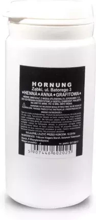 Hornung Henna Do Brwi/ Rzęs W Proszku 50g Grafit