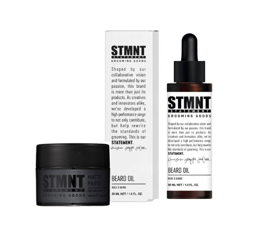 STMNT Zestaw  Olejek do Brody + Matowa Pasta do Włosów 100ml