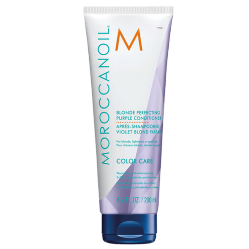 Moroccanoil Color Care Blonde Perfecting Purple Conditioner Odżywka do włosów blond, rozjaśnianych lub siwych 200ml