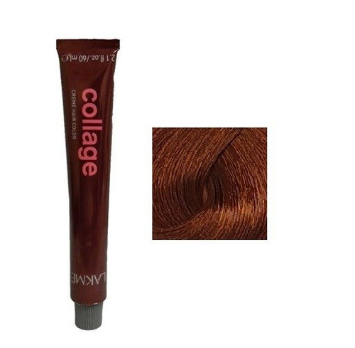 Lakme Collage Farba Do Włosów Trwale Kryjąca 7/44 Copper Copper Medium Blonde 60ml