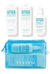 Eleven Australia Holiday Hydrate Trio 2023 Zestaw Nawilżający Do Włosów Szampon i Odżywka 300ml, Spray Do Włosów 250ml