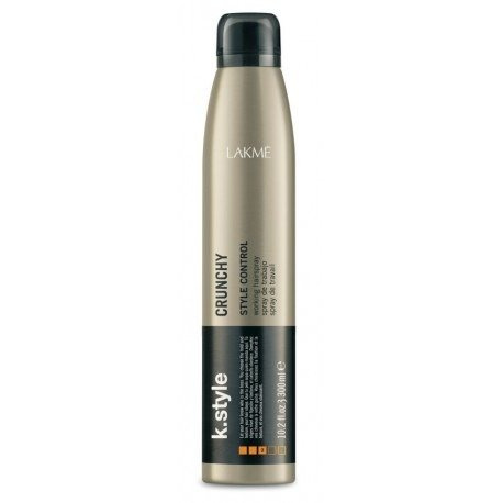 Lakme K.Style Crunchy Working Spray Mocno Utrwalający Elastyczny Lakier Do Włosów 300ml