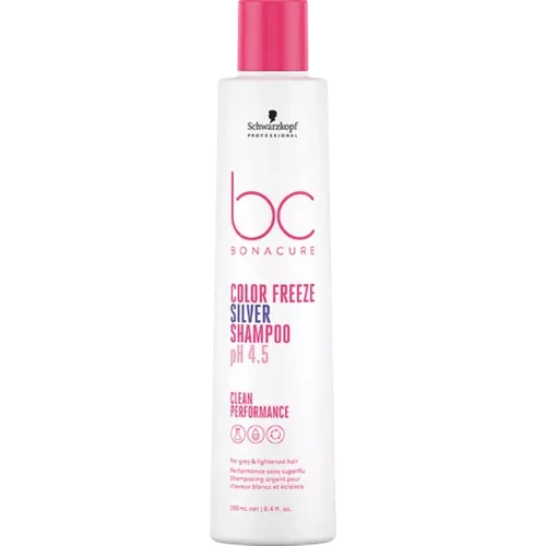 Schwarzkopf Bc Color Freeze Silver Szampon Do Włosów Blond i Rozjaśnianych 250ml