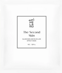 MedMelano THE SECOND SKIN GLASS SKIN AND B-OX-LIKE EFFECT Koreańska maska dająca efekt drugiej skóry - 1 sztuka