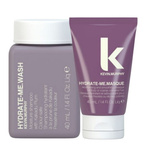 Kevin Murphy Hydrate Me Wash 40ml  + Hydrate Me Masque 40ml – Zestaw Głęboko nawilżający Włosy 