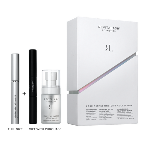 Revitalash Perfecting Zestaw Revitalash Advanced [3,5ml] + Conditioner [250ml] + Micellar Water Lash Wash [30ml] + Kredka Do Oczu Raven [0,3g] Revitalash®