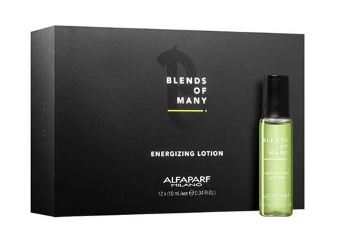 Alfaparf Blends Of Many lotion energetyzujący do włosów dla mężczyzn 12x10ml