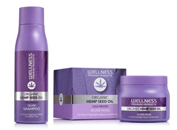 Zestaw Wellness Silver – Szampon 500ml + Maska do Włosów 500ml