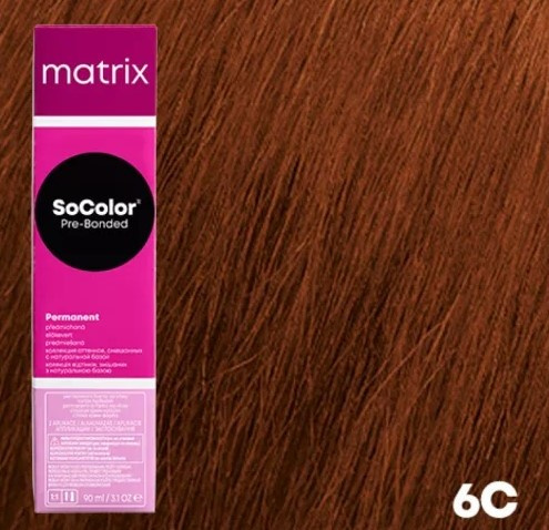 Matrix Socolor Pre-Bonded Farba Do Włosów 6c 90ml