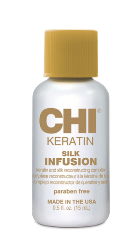 CHI Keratin Silk Infusion Intensywne serum do włosów z keratyną 15ml