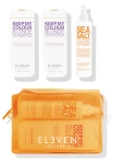 Eleven Australia Holiday Blonde Trio 2023 Zestaw Do Włosów Blond Szampon i Odżywka 300ml, Spray Teksturyzujący 200ml