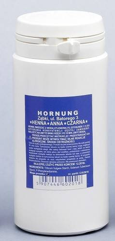 Anna Henna W Proszku Do Brwi i Rzęs Czarna 50g